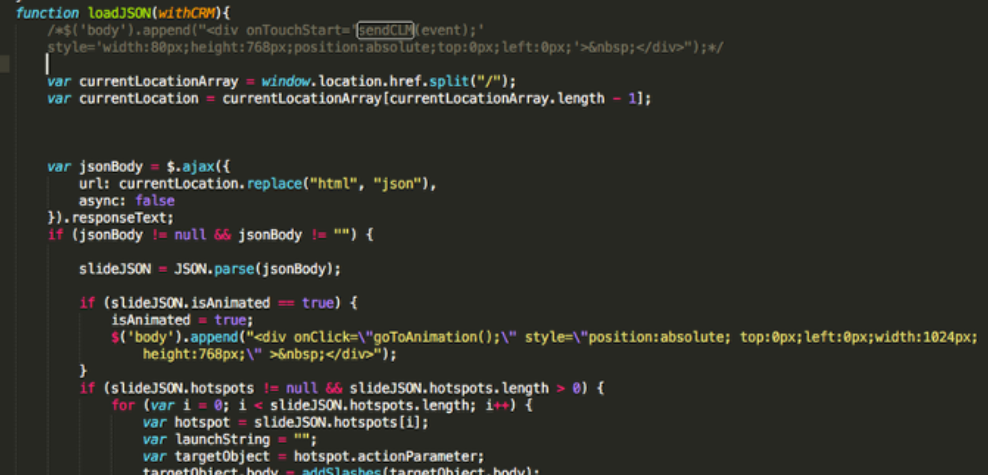 disable-sendclm-overlay